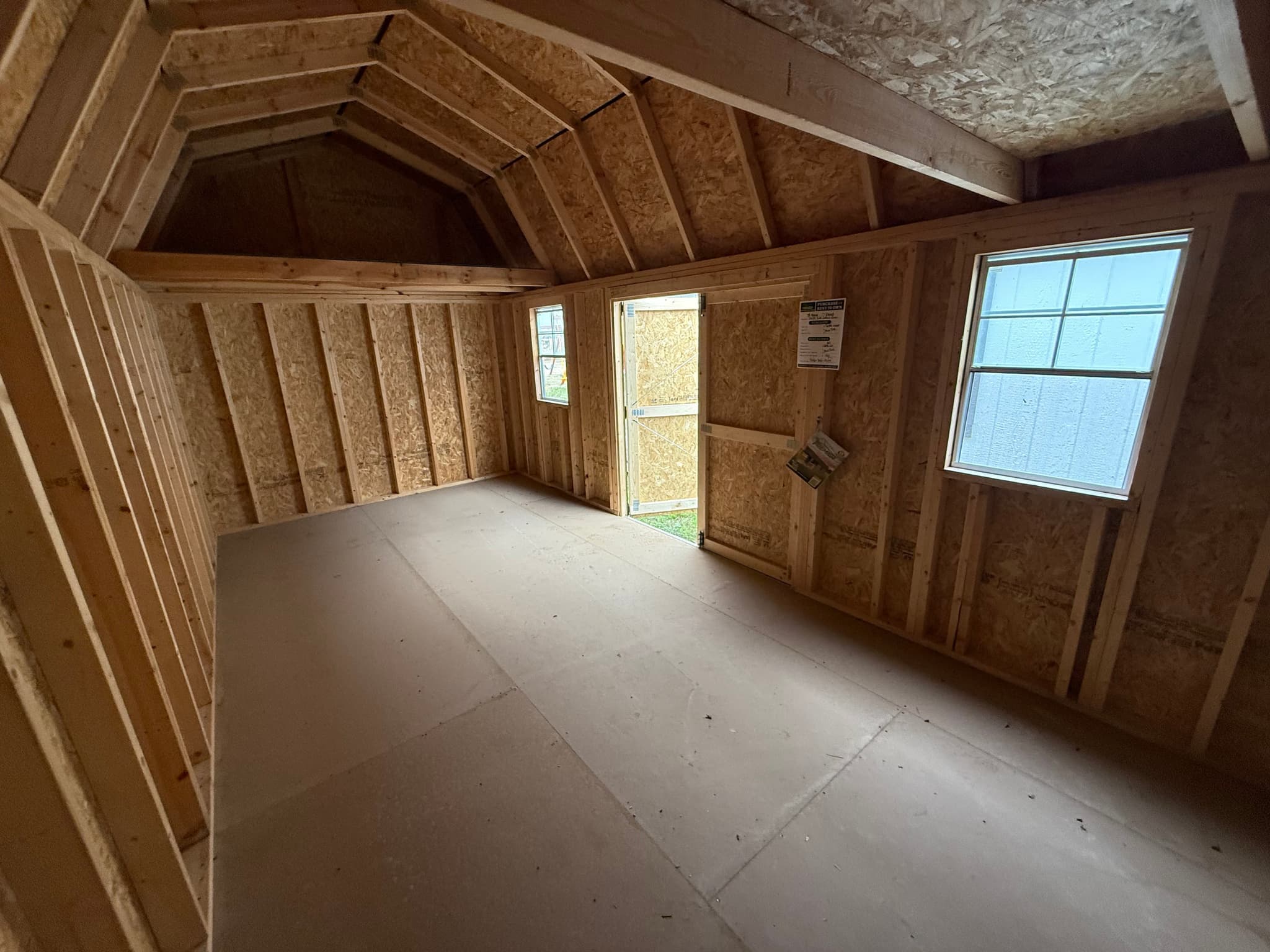 10x20 Side Lofted Barn - photo 4