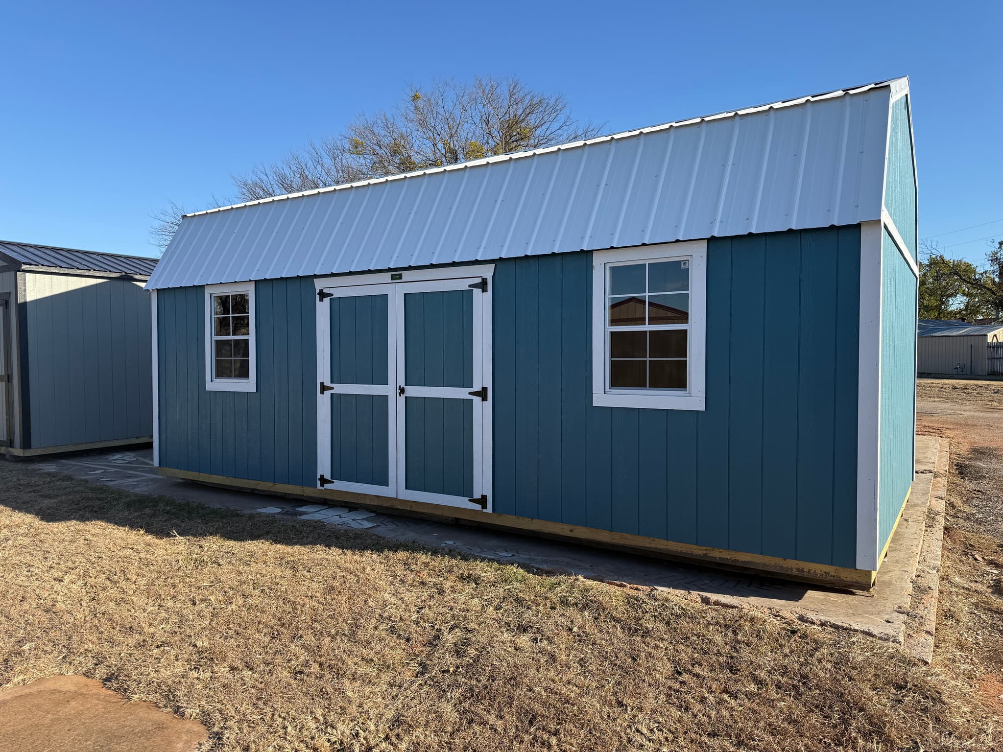 12x24 Side Lofted Barn - photo 2