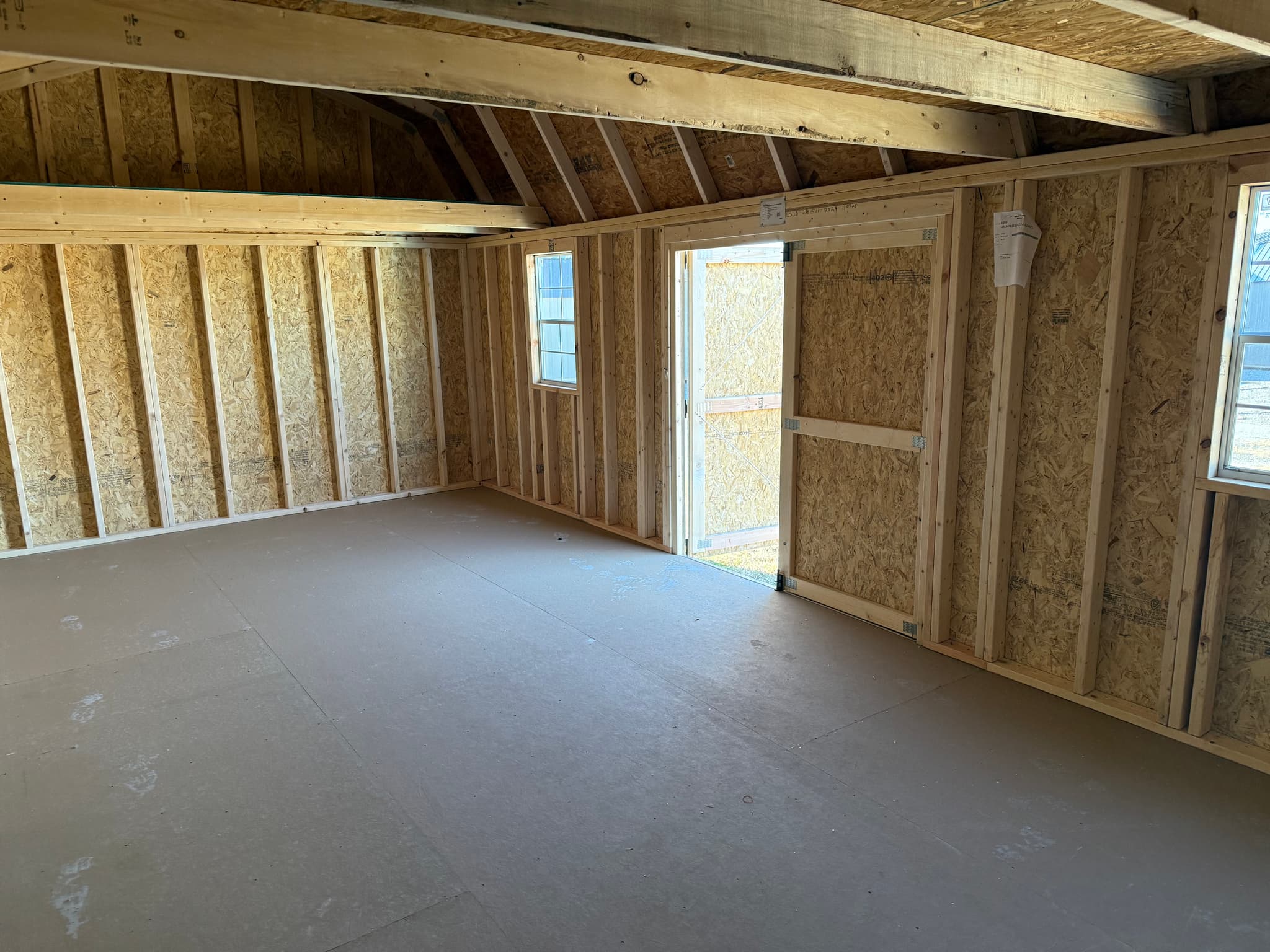 12x24 Side Lofted Barn - photo 4