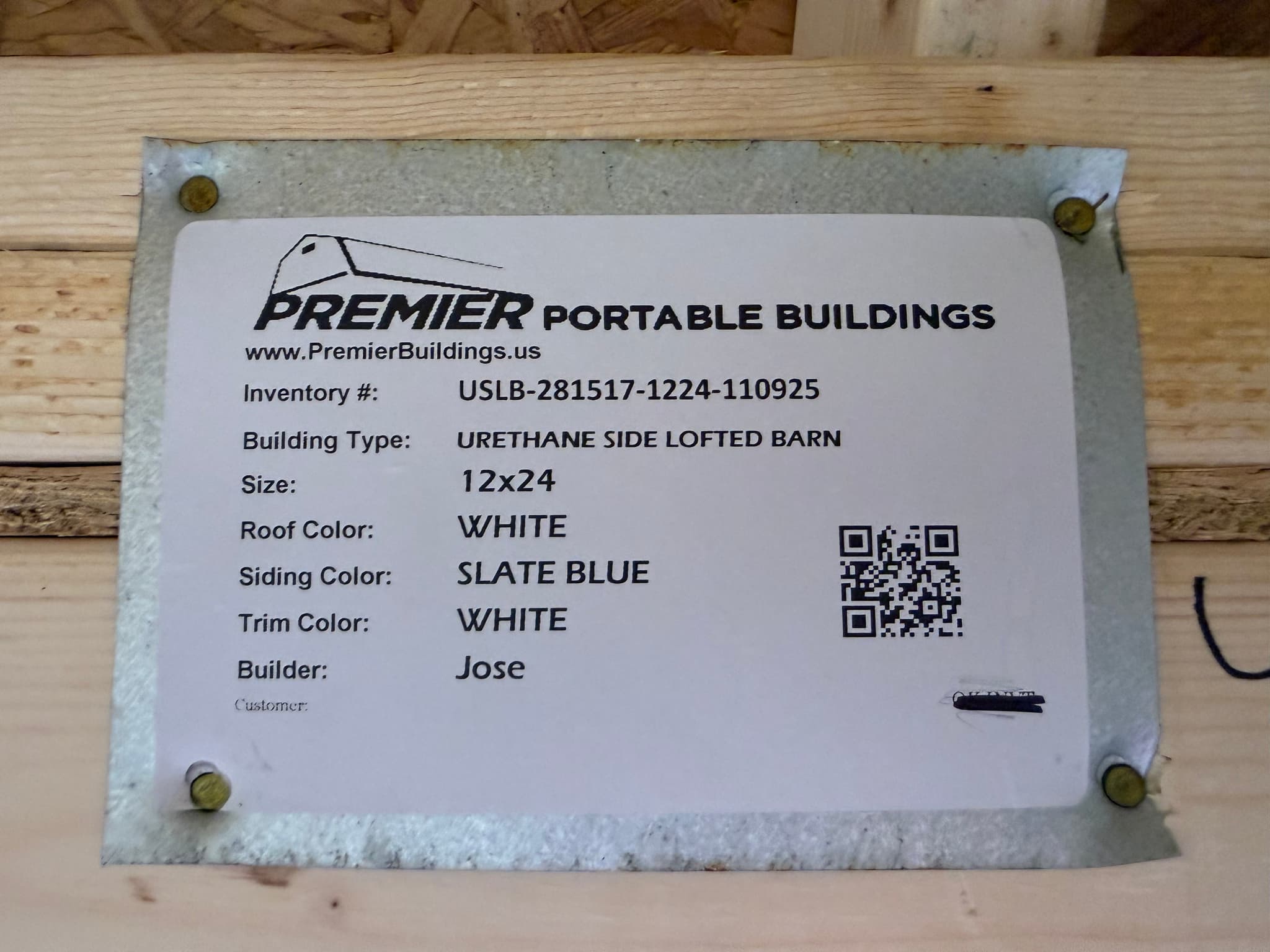 12x24 Side Lofted Barn - photo 5