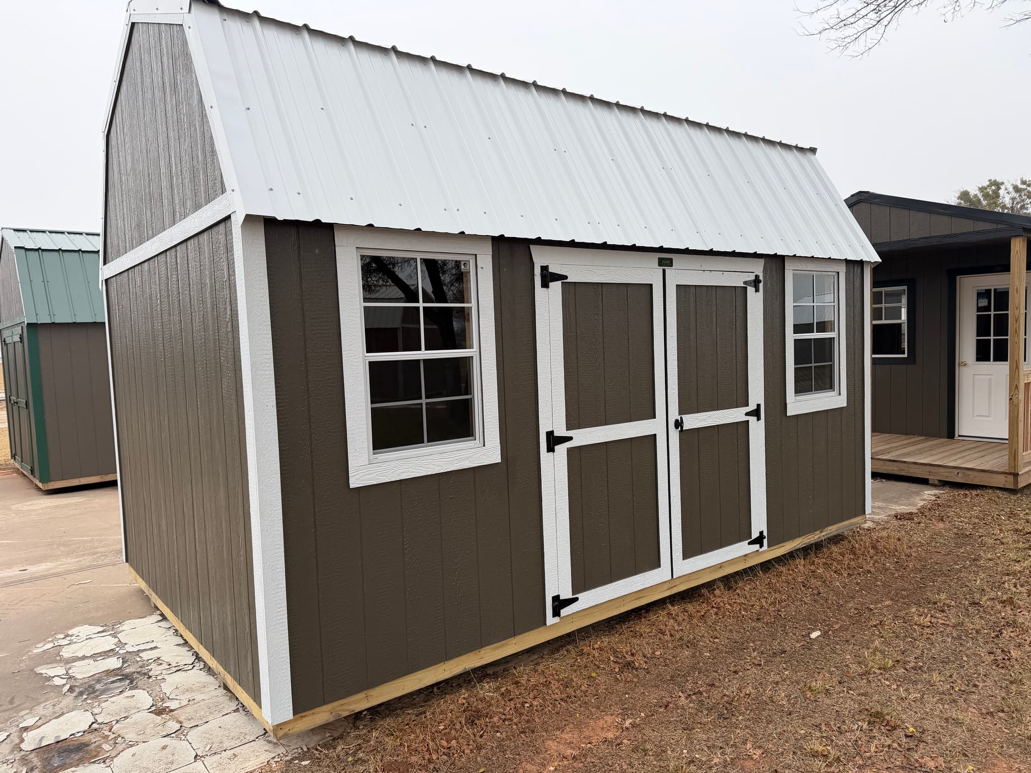 10x16 Side Lofted Barn - photo 2