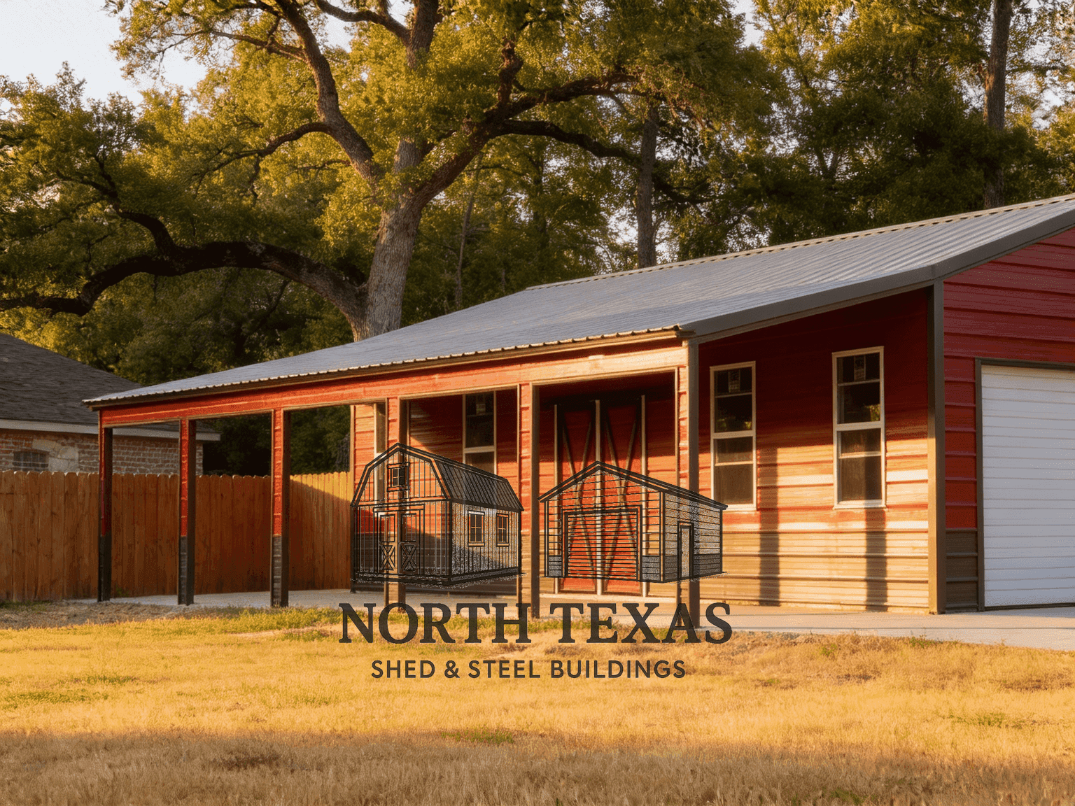 24x50x12 with 12x50x10 Lean-To