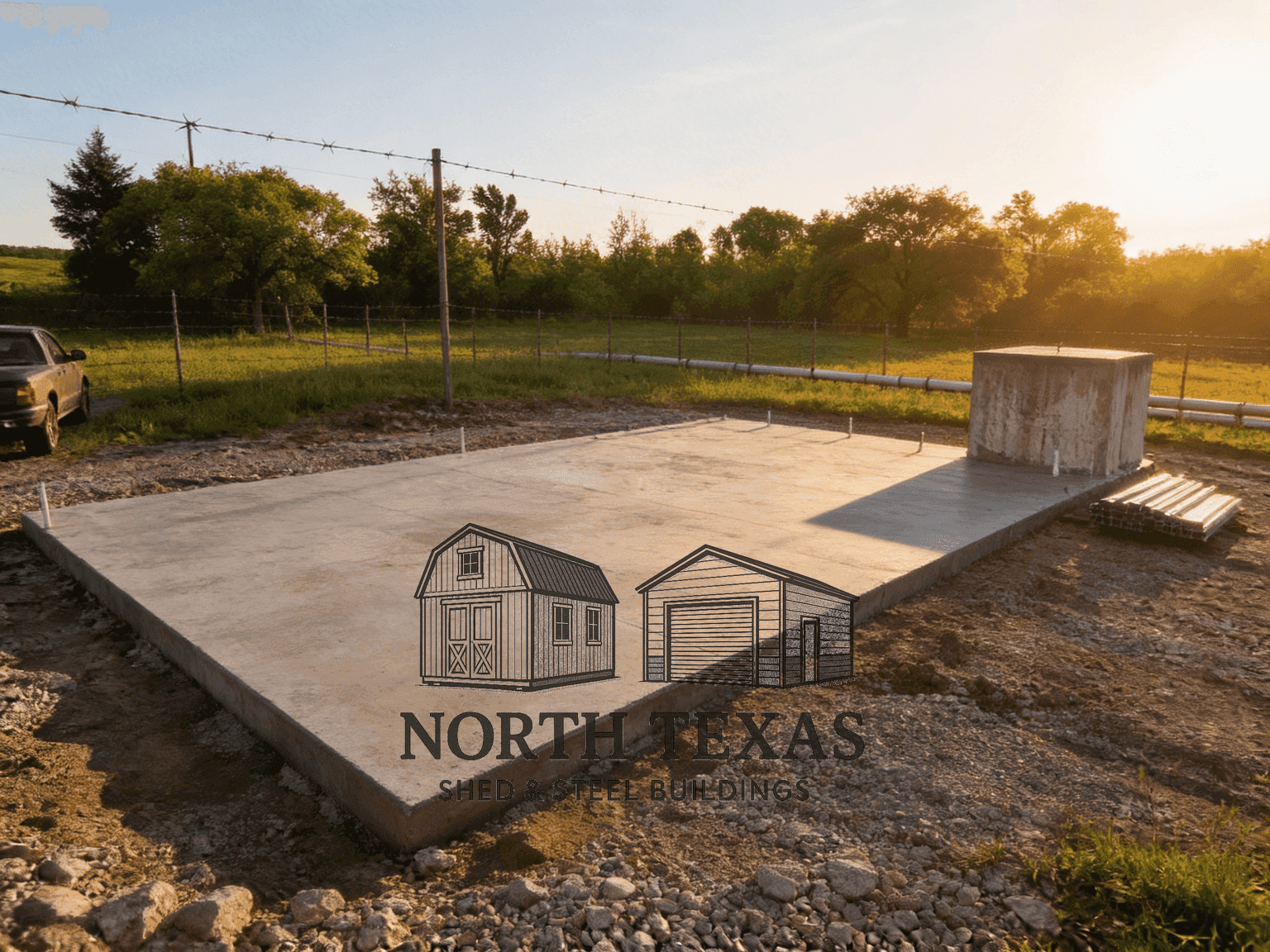 Slab Ready Barndominium with Safe Room