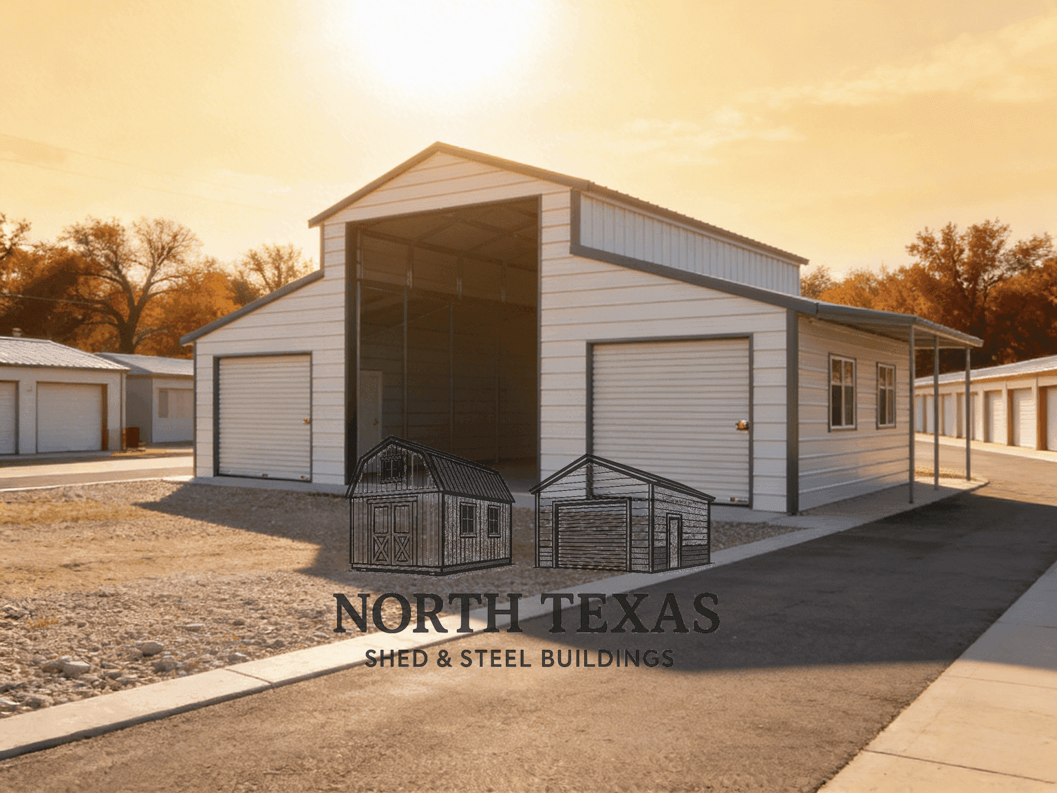 Open Center Barn with Frame-Outs