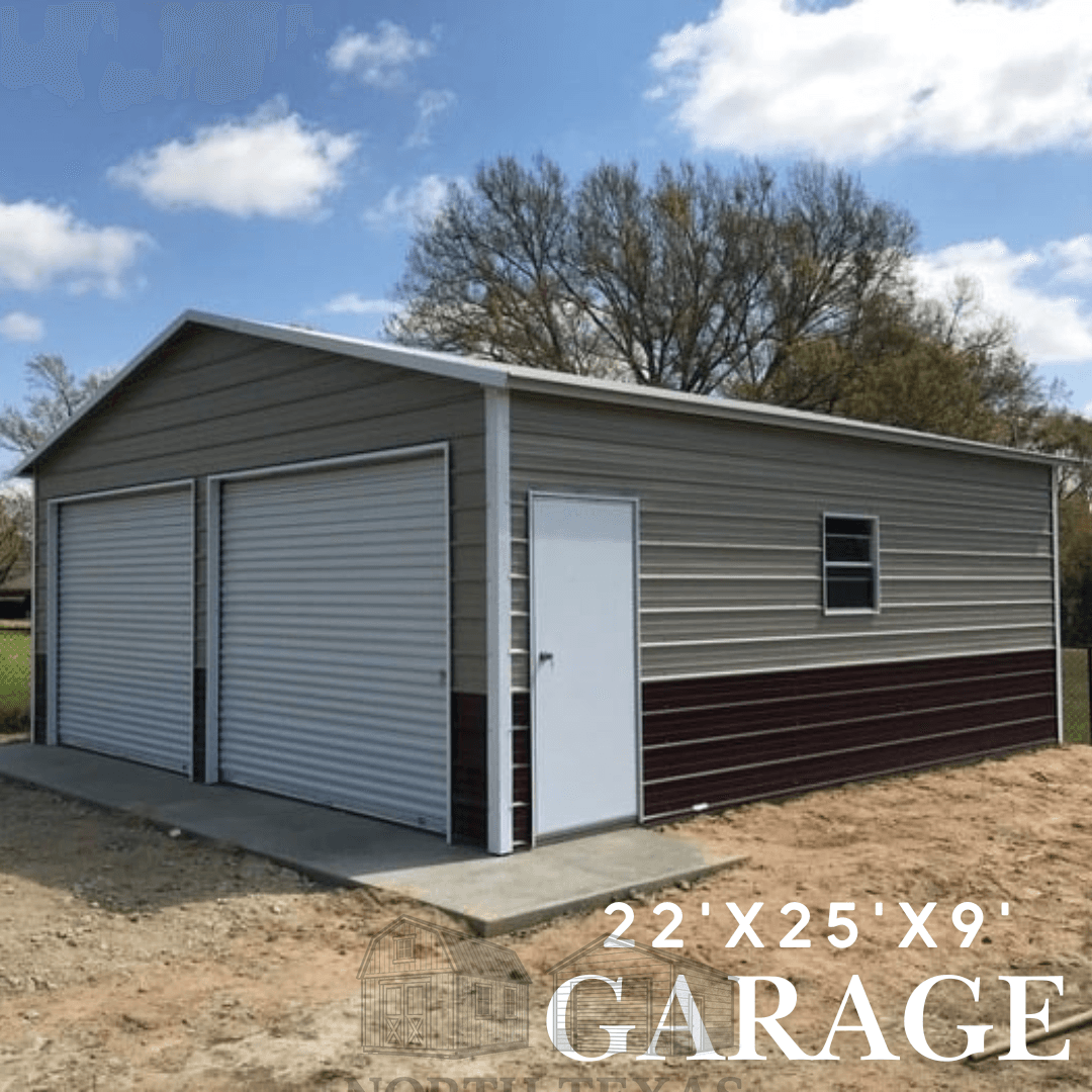 22x25x9 Steel Building