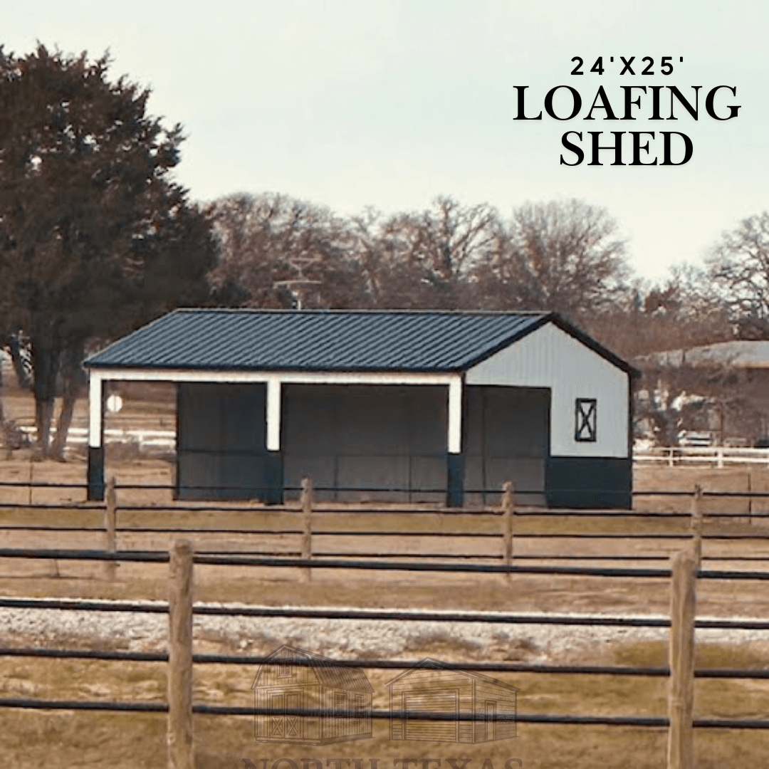 24x25 Loafing Shed