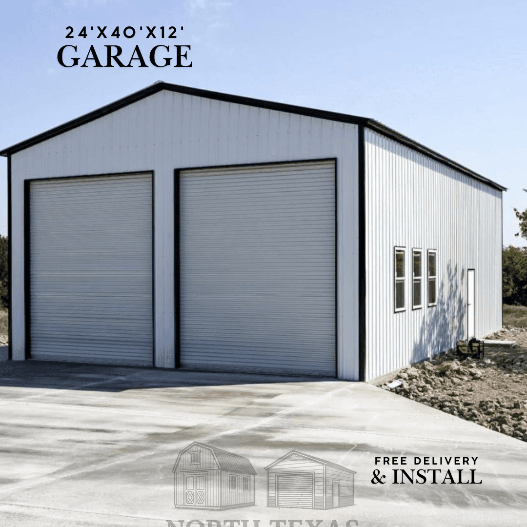 24x40x12 Steel Building