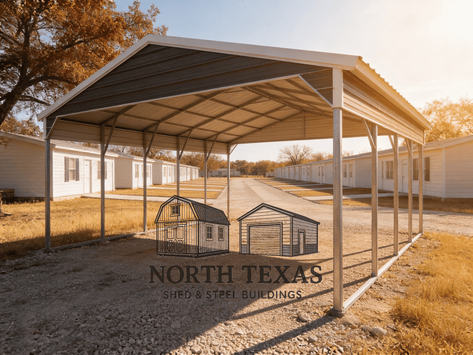 26x25x10 Gabled Carport