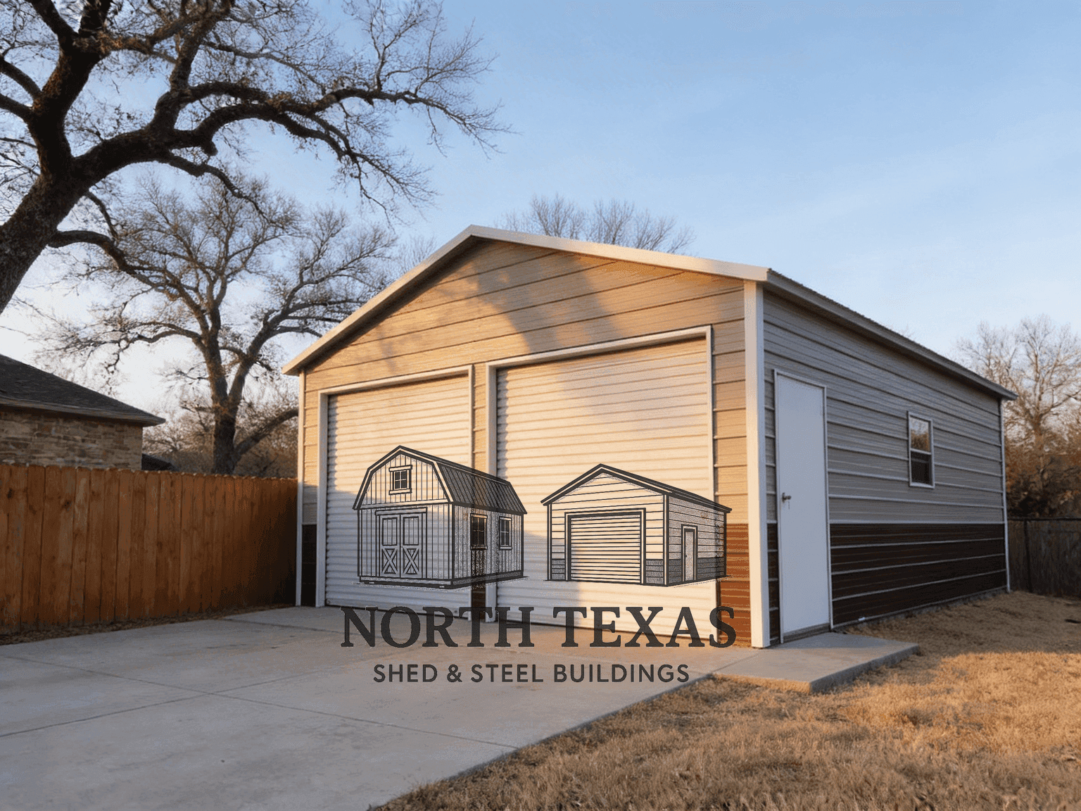 20x26x9 Metal Garage