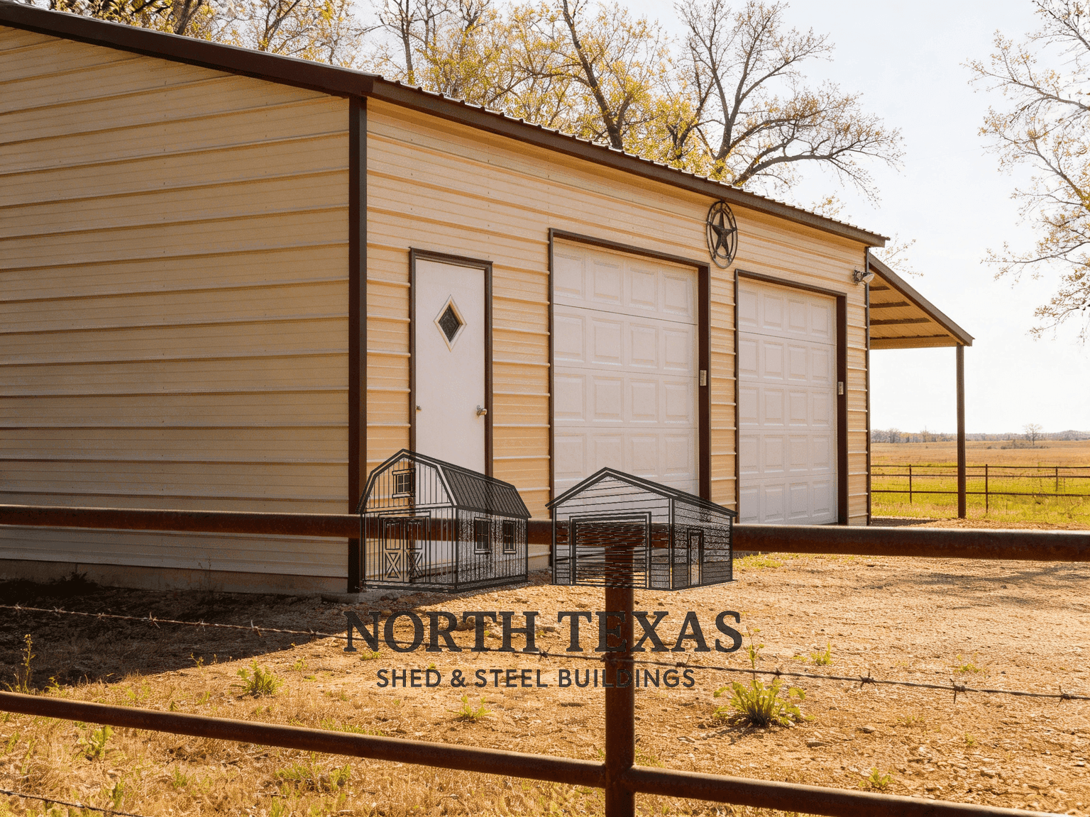 Double Garage Vertical Roof