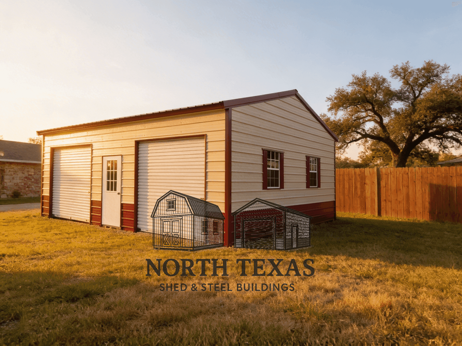 Side Entry Garage with 2 Doors