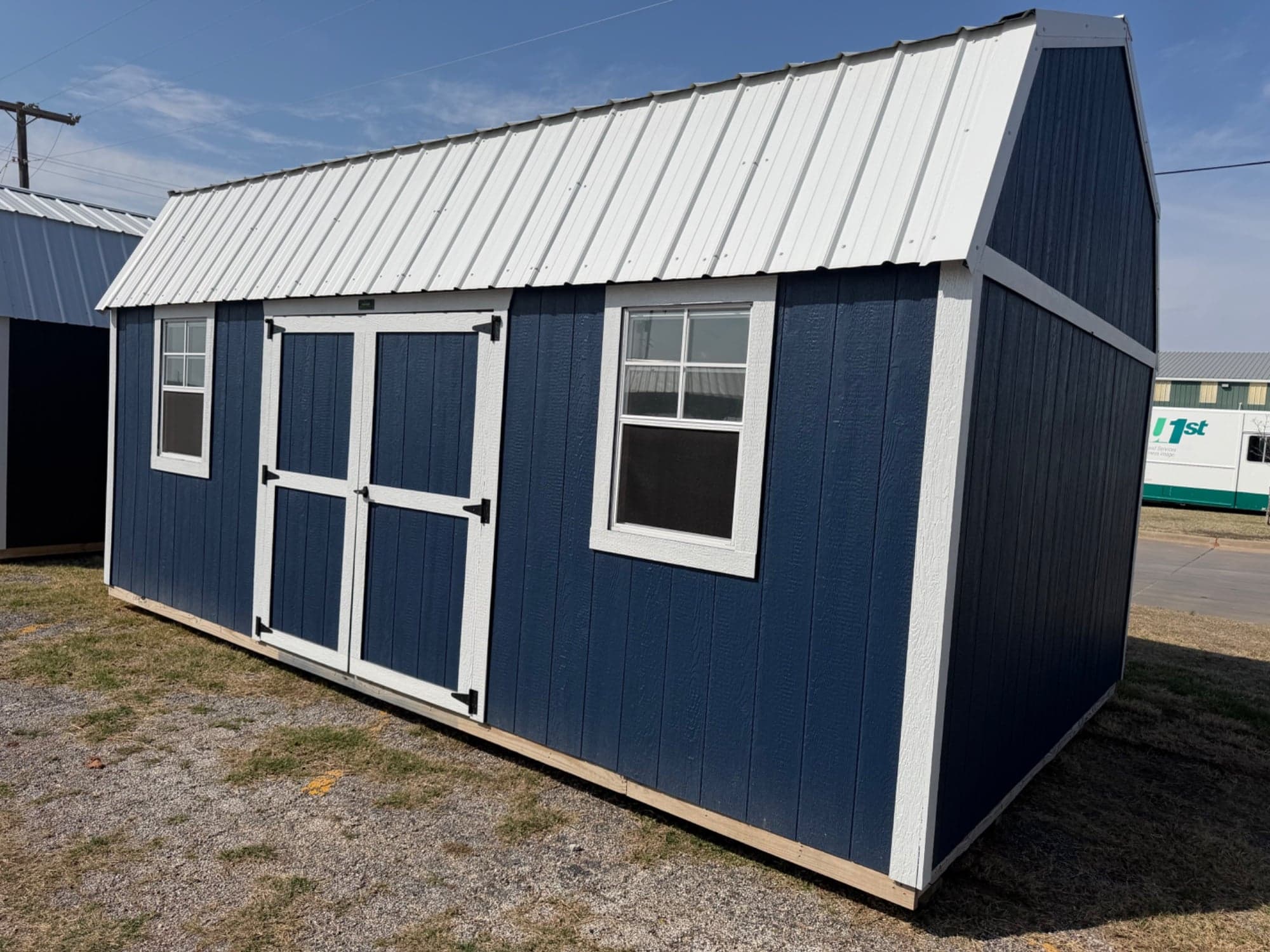 12x20 Side Lofted Barn