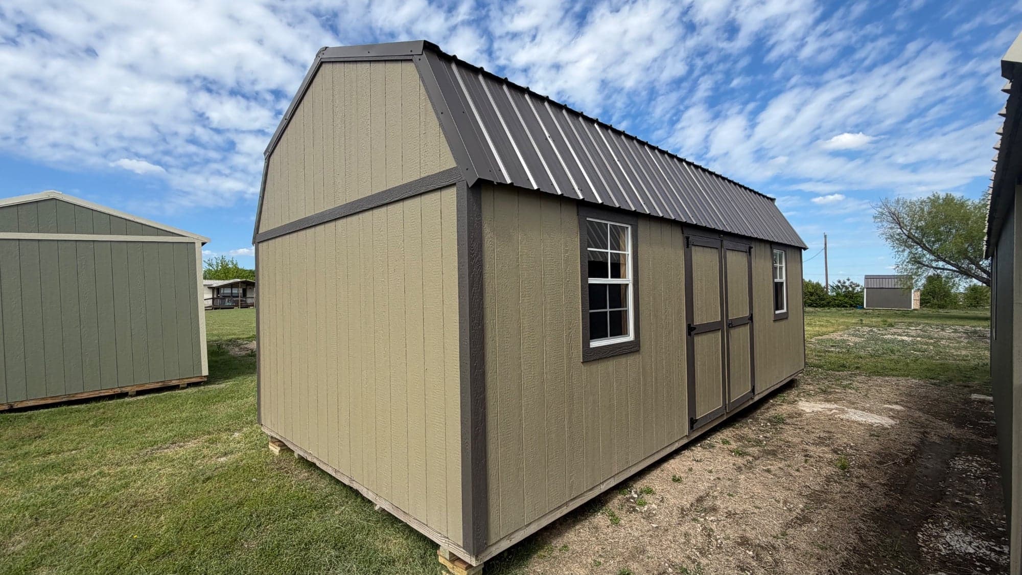 12x24 Side Lofted Barn