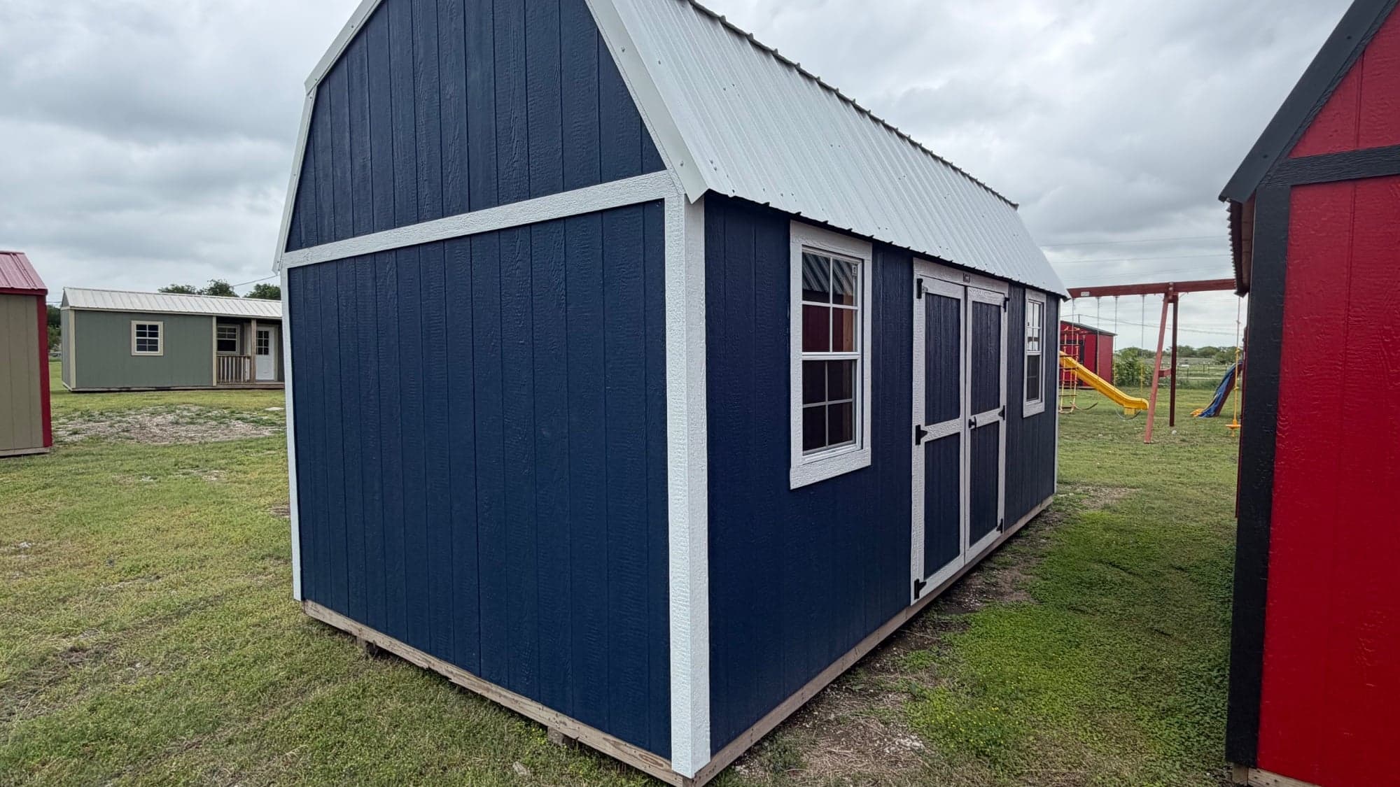 10x20 Side Lofted Barn