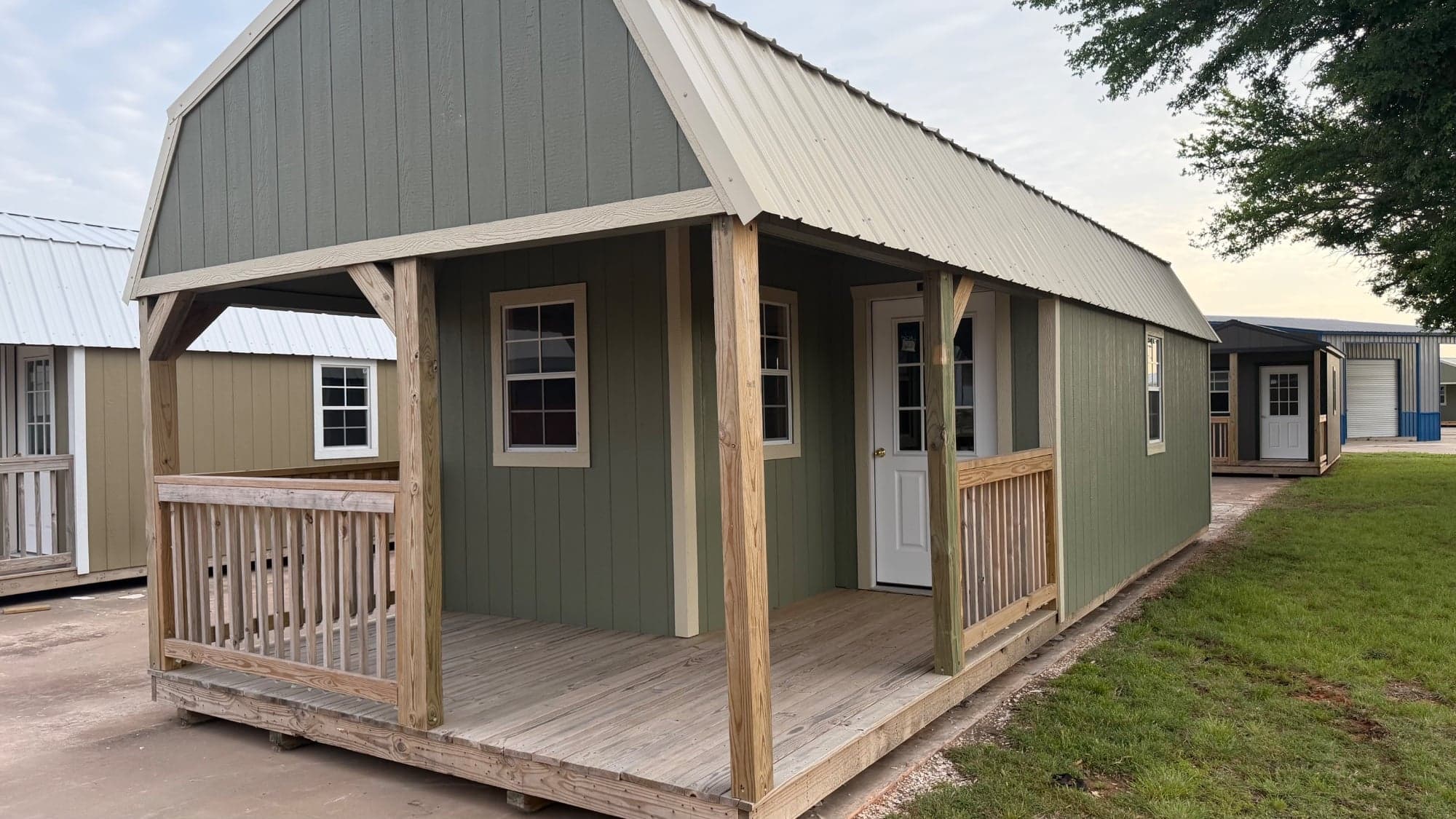 12x32 Premier Lofted Barn Cabin